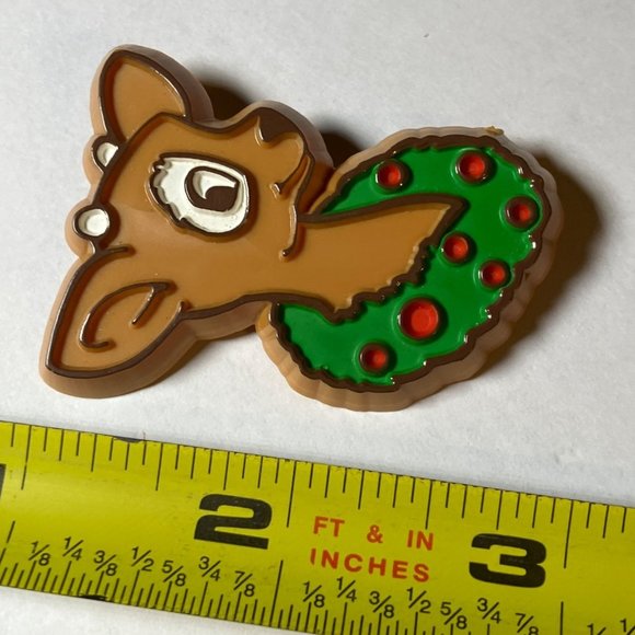 Hallmark Christmas Reindeer Lapel Pin - Picture 5 of 8